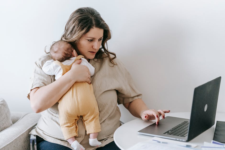 How do parents balance work and family?